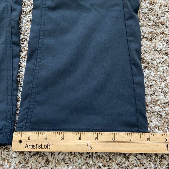 Prana Halle Pant Women's 4 Short Stormy Night Low Rise Standard Fit Boot Cut - Picture 12 of 13